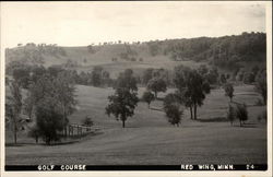 Golf Course View Red Wing, MN Postcard Postcard