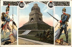 The Volkerschlacht (Battle of Nations) Monument in Leipzig Germany Postcard Postcard