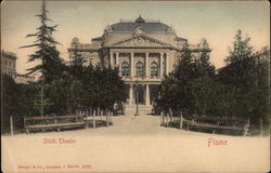 Stadt. Theater Postcard