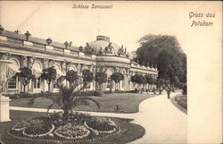 Greetings from Potsdam and the Castle Sanssouci Postcard