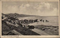 View of Beach Postcard