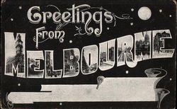 Greetings from Melbourne Postcard