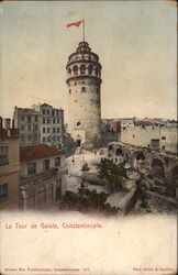 La Tour de Galata Postcard