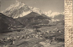 Greetings from Schuls (Scuol) Switzerland Postcard Postcard