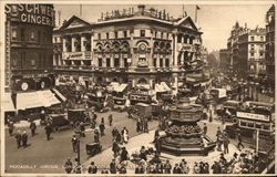 Piccadilly Circus Postcard