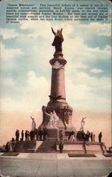 Juares Monument Cuidad Juarez, Mexico Postcard Postcard