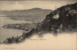 Mont Fleuri and View of Town Postcard