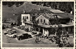 Hotel du Col de la Forclaz Trient, Switzerland Postcard Postcard