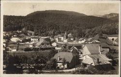 General VIew of Town Postcard