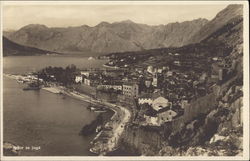 Kotor sa juga Montenegro Eastern Europe Postcard Postcard