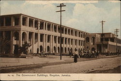 The Government Buildings in Kingston Jamaica Postcard Postcard