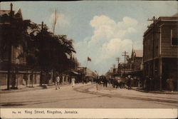 KIng Street Kingston, Jamaica Postcard Postcard