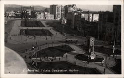 Taksim Cumhuriyet Meydani Istanbul, Turkey Greece, Turkey, Balkan States Postcard Postcard