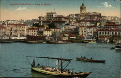 Pera et Galata Postcard