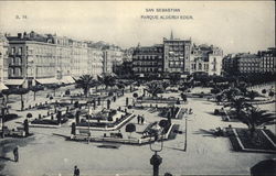 Parque Alderdi Eder Postcard