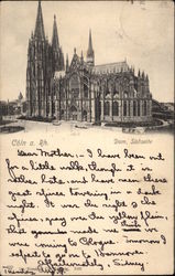 Cologne Cathedral from the South Side Postcard