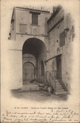 Porte de l'ancien Palais du Dey d'Alger Postcard