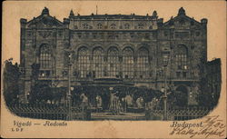 Vigado-Redoute Budapest, Hungary Postcard Postcard