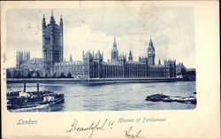 Houses of Parliament Postcard