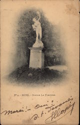 Statue La Fortune Postcard