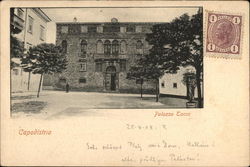 Palazzo Tacco Koper, Slovenia Eastern Europe Postcard Postcard