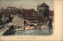 Burg mit Henkersteg Postcard