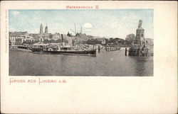 Hafenansicht II Postcard