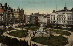 Leicester Square London, England Postcard Postcard