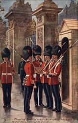 The Coldstream Guards London, England Postcard Postcard