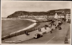 Promenade Aberystwyth, Wales Postcard Postcard