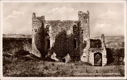 Llanstephan Castle Postcard