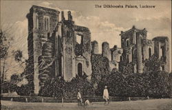 The Dilkhoosha Palace Lucknow, India Postcard Postcard