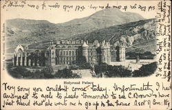 Holyrood Palace Postcard