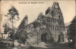 St. Botolph's Priory in Colchester, England Postcard