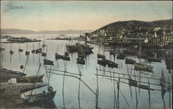 View of Harbour Tarbert, Scotland Postcard Postcard