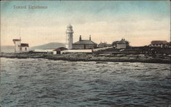 Toward Lighthouse Scotland Postcard Postcard