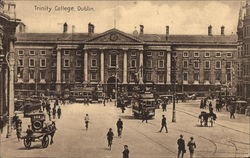 Trinity College Dublin, Ireland Postcard Postcard