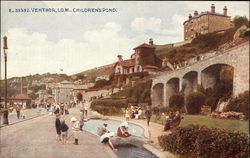 Children's Pond - Isle of Wight Postcard