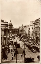 Donegall Place Belfast, Northern Ireland Postcard Postcard