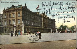 Buckingham Palace London, England Postcard Postcard