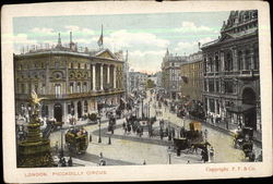 Piccadilly Circus Postcard