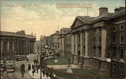 Fronting College Green, Trinity College, Dublin Postcard