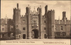 Hampton Court Palace - Entrance Gateway Postcard