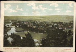 View of Twin Villages Postcard