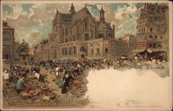 St. Eustache, Les Halles Postcard