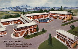 Chateau Motel Postcard