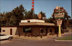 Clark's Restaurant Postcard