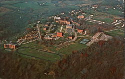 Aerial View of West Liberty State College Postcard