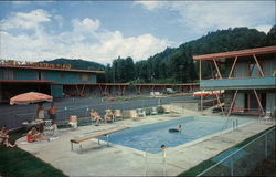 Smoky Mountain Plaza Motel Gatlinburg, TN Postcard Postcard