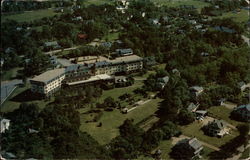 Aerial View of The Lookout-Ogunquit Club and Gsrdens Postcard